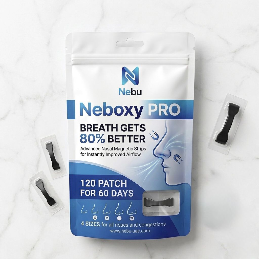 Neboxy™ Magnetic Nasal Strips with 120 Patches enough for 60 days!